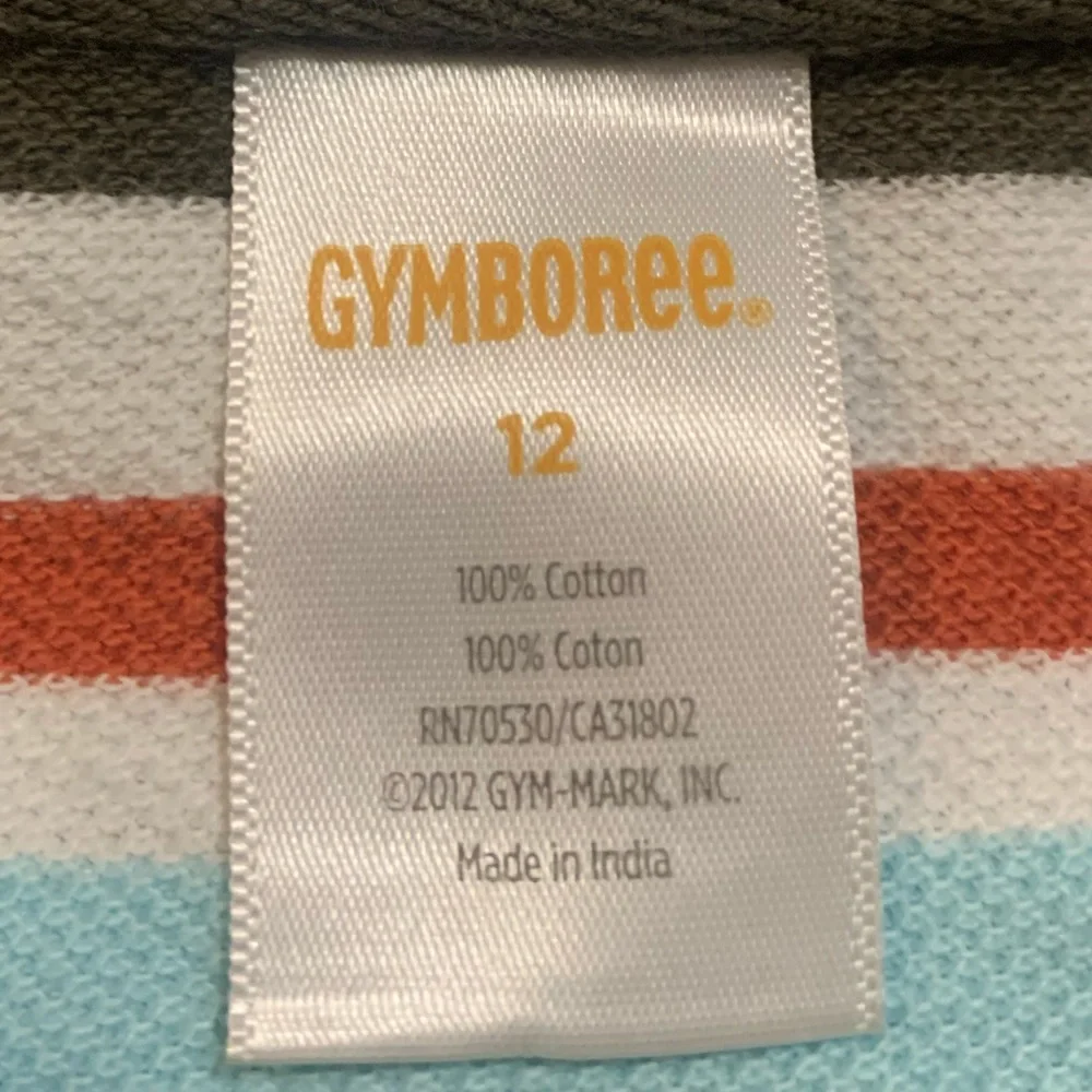 Gymboree Jungle Explorer Striped Shirt 12
